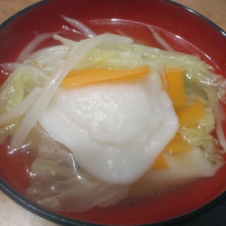 水餃子の中華スープ☆